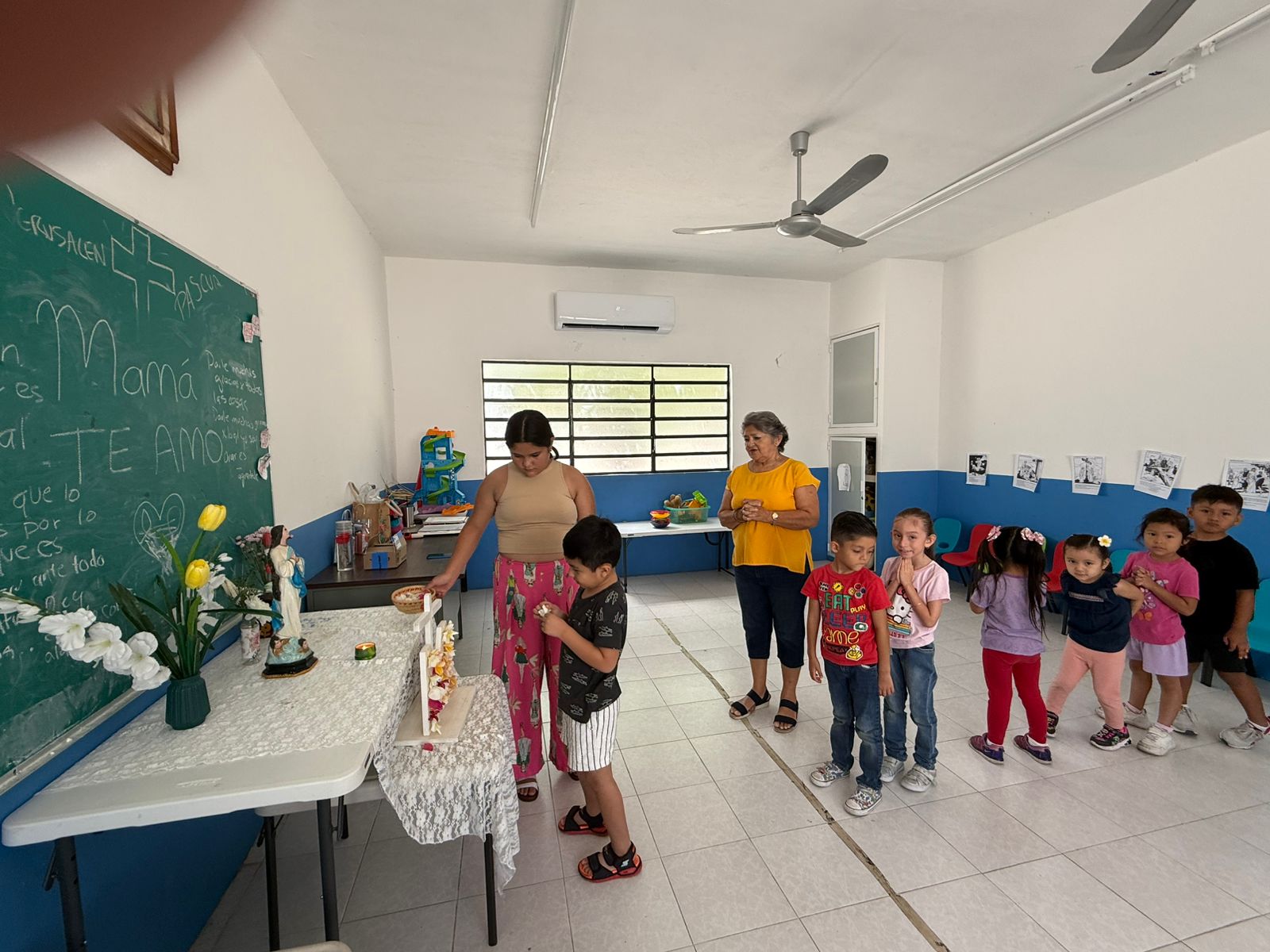 Actividad de catequesis parroquial